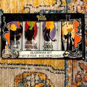 Hocus pocus glasses set of 4